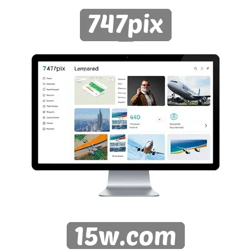Avaliação da interface do usuário do 747pix