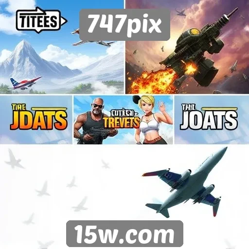 Comparativo de jogos populares no 747pix